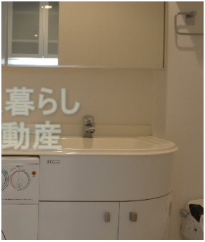 【独立洗面台】 | サンピエス大森 | 使いやすい独立洗面台です。