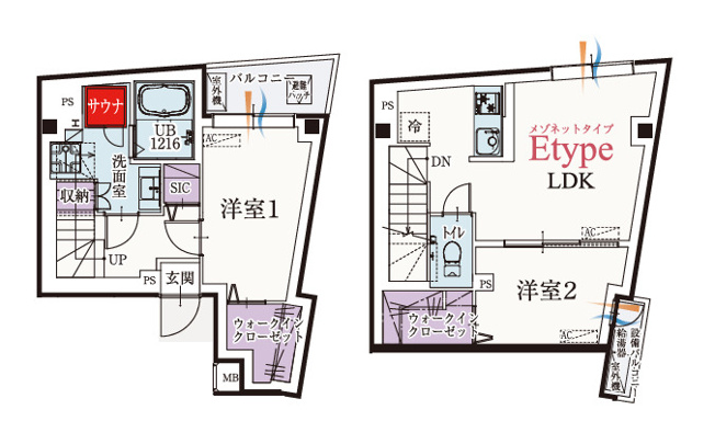 【間取り】 | b’CASA駒沢大学 | 「b’CASA駒澤大学」