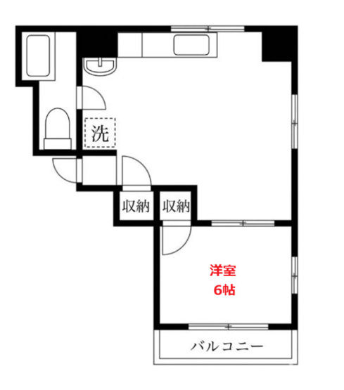 【間取り】 | シーエス大井ビル | お部屋の間取りです。
