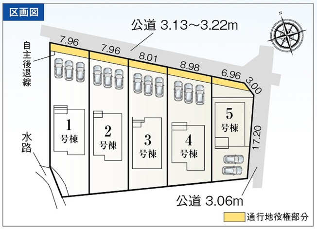 【区画図】 | 豊橋市高師本郷町 28期 新築一戸建て 1号棟 | 1号棟の区画図です