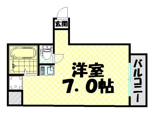 【間取り】 | レジデンス堀江