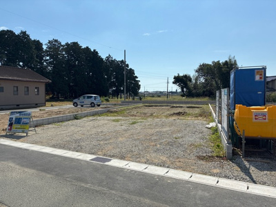 【外観】 | 豊橋市高師本郷町 28期 新築一戸建て 3号棟 | 現在建築中の外観画像です。ご内覧は同じメーカーの完成物件へご案内いたしますので、いつでもご相談ください！