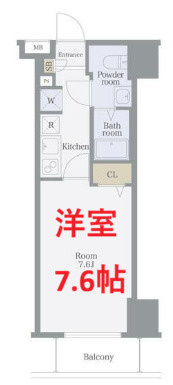 【間取り】 | XEBEC西蒲田 | 間取りです
