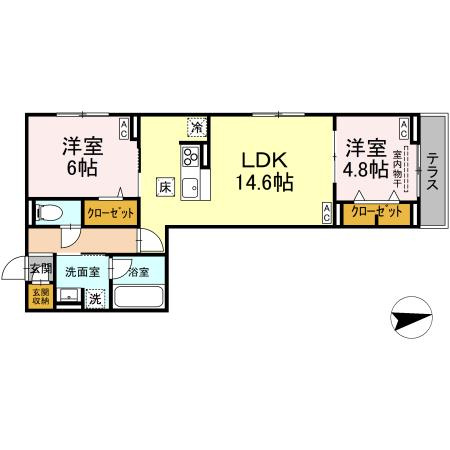 【間取り】 | D－PRECIOUS狛江東和泉