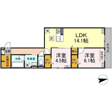 【間取り】 | D－PRECIOUS狛江東和泉