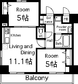 アジハラハイムの間取り