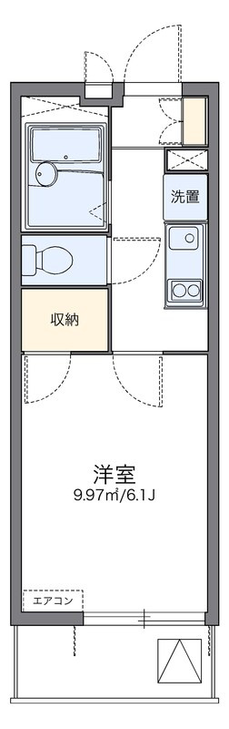 レオパレスサンライトの間取り