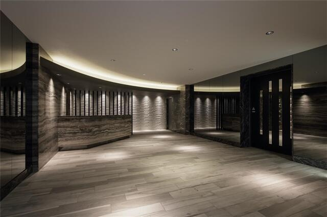 S-RESIDENCE新大阪WESTのロビー