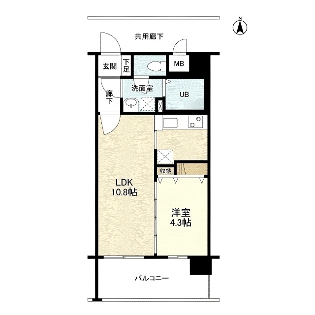 アール・オーハイム松崎町の間取り