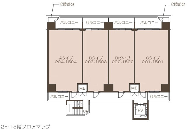 プレジオ新大阪EUROの間取り