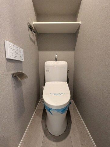 新品家具付きマンション湊１０（ＫａＧｏｏｄ東京）のトイレ
