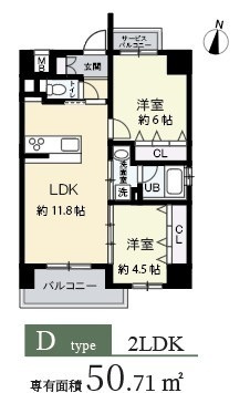 MORADA・MⅡの間取り