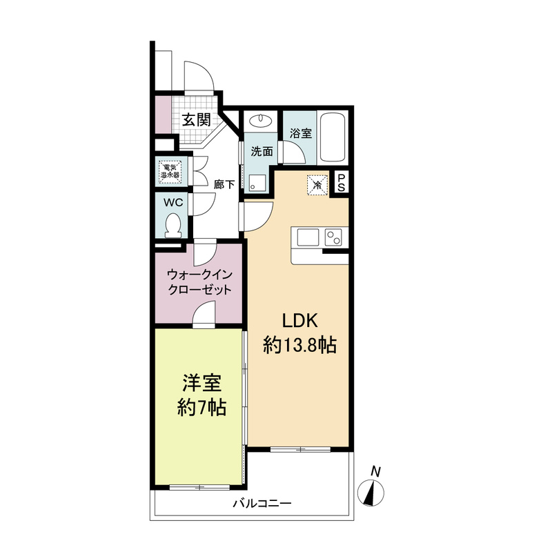 グレンパーク梅田北の間取り