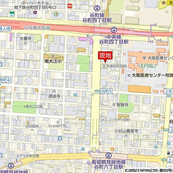 レジュールアッシュ谷町四丁目グランクラスの間取り