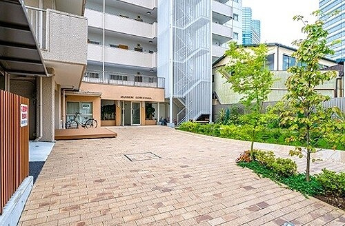 マンション御殿山のエントランス|エントランスアプローチ