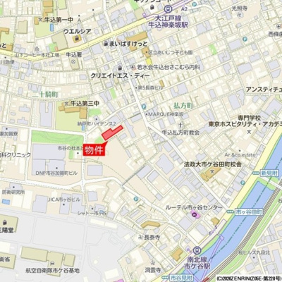 【地図】 | パークホームズ市ヶ谷ヒルトップレジデンス