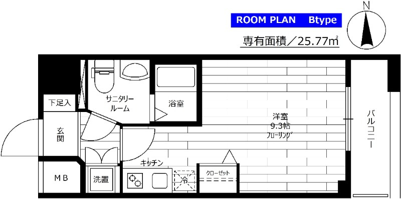 ステージファースト西川口の間取り