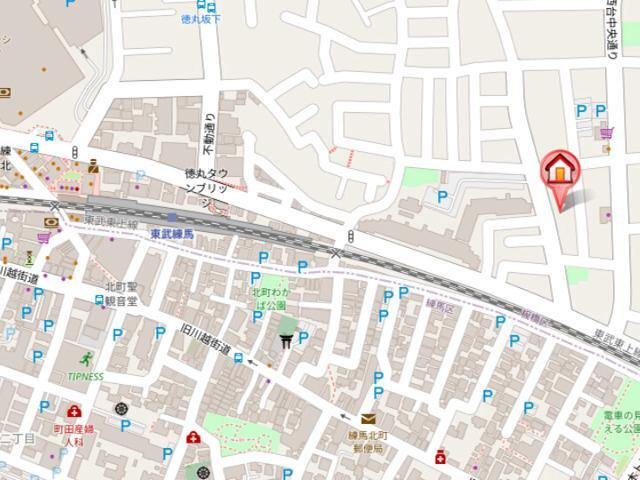 エトワール徳丸の地図