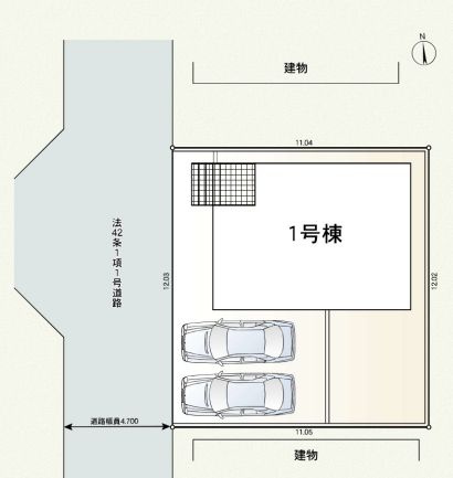 平塚市横内新築戸建て　第30-1号棟の区画図|区画図「平塚市横内新築戸建て　1号棟」