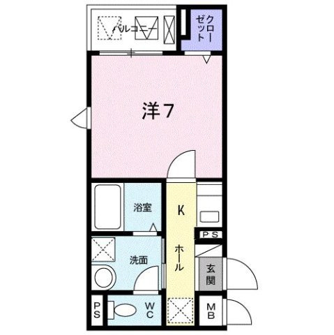 プラシード　横浜の間取り