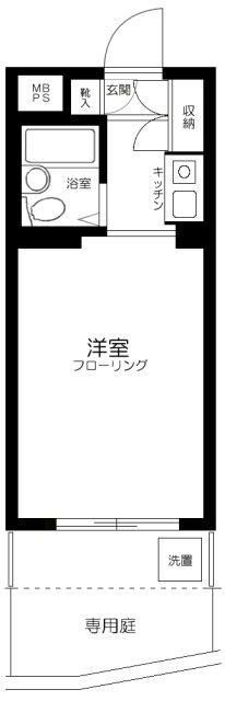 ヴァンハウス白楽の間取り