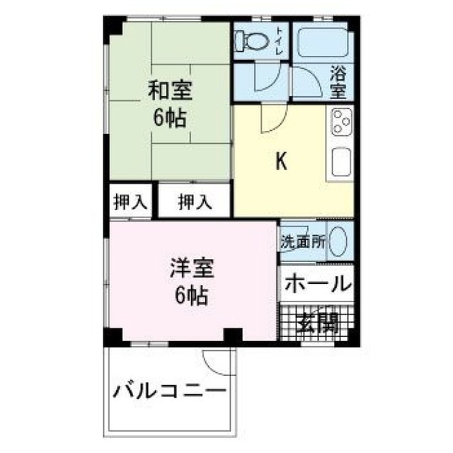リデンテ南町の間取り