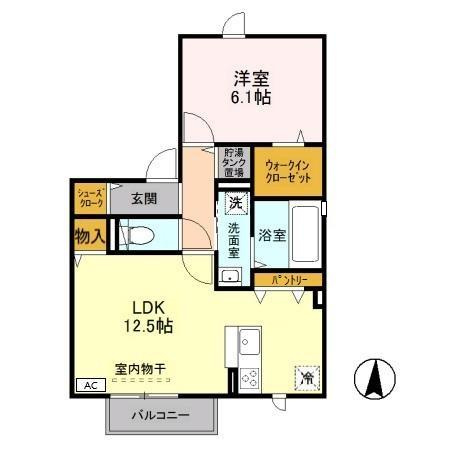 CASA泉 Aの間取り