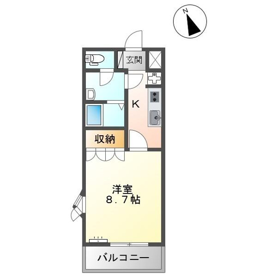 【間取り】 | セレニティーＫ