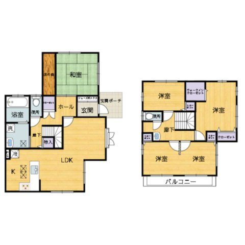 【間取り】 | 生馬町戸建