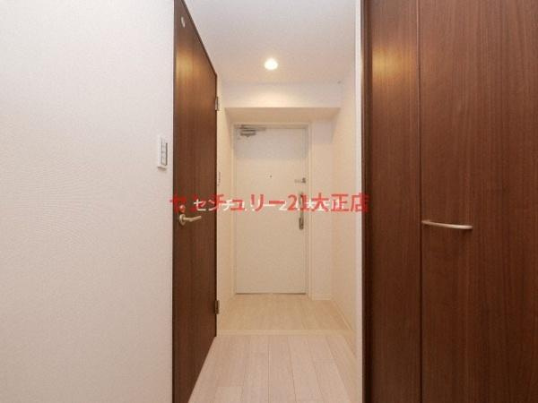 フォーリアライズ大阪ウエストベイの収納|参考写真の為、色違いの可能性あります。