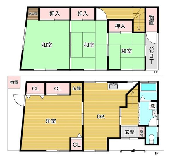 【間取り】 | ■角地♪
角地ならではの開放感が魅力のお住まいです♪2方向に道路が接しているため、採光や風通しにも期待でき、明るく心地よい暮らしを実現できそうです♪
周辺環境も含めて、是非現地でご体感ください♪