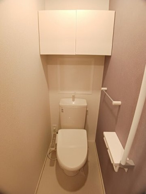 【トイレ】 | モン・プリエール　Ｂ | 落ち着いたトイレです