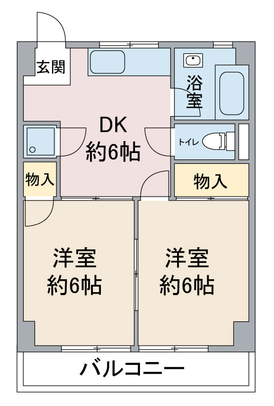水野マンションの間取り