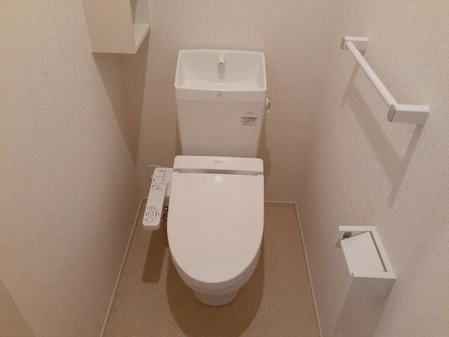 メゾン　アンソレイエのトイレ|シンプルで使いやすいトイレです