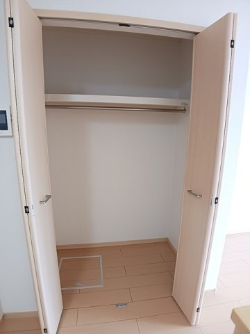 ミルテシェレ　Ａの収納|専用の収納スペースです