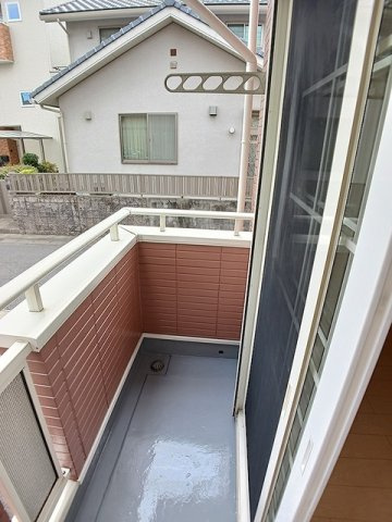 ミルテシェレ　Ａのバルコニー|陽当たり良好なバルコニーです