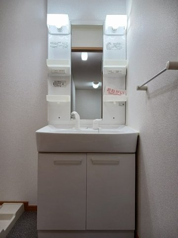 プラシード・Ｋ　Ａの洗面所|広い洗面スペース