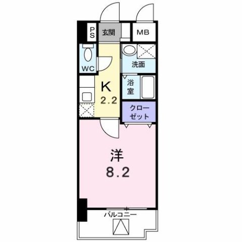 アイ・フィオーレ東原の間取り