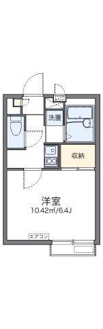 レオパレスドルチェの間取り|代表的な間取のため実際の間取とは異なる場合があります