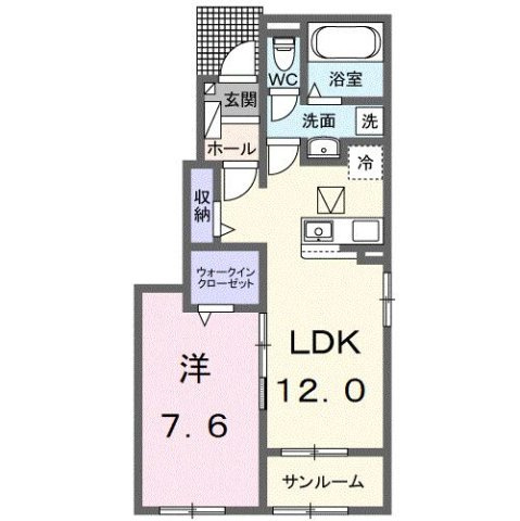 ココルの間取り
