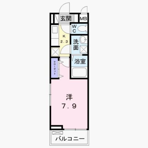 エムズ　サニーガーデンⅩⅧの間取り