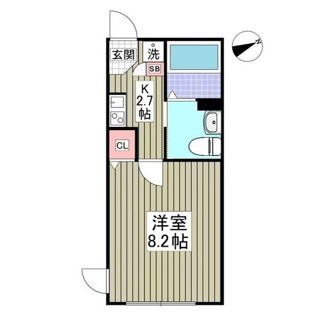メゾンアレンヌの間取り