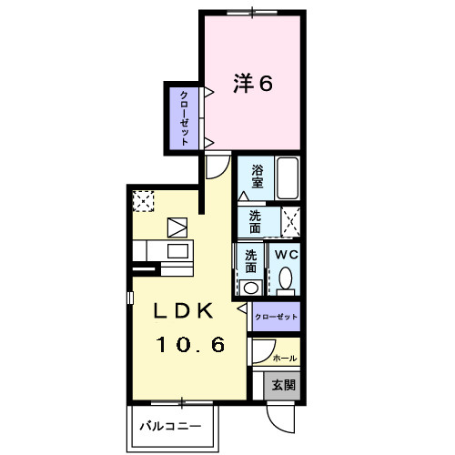 セレーノ・アロッジオの間取り