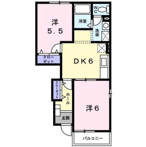 プラッツ　笹井の間取り