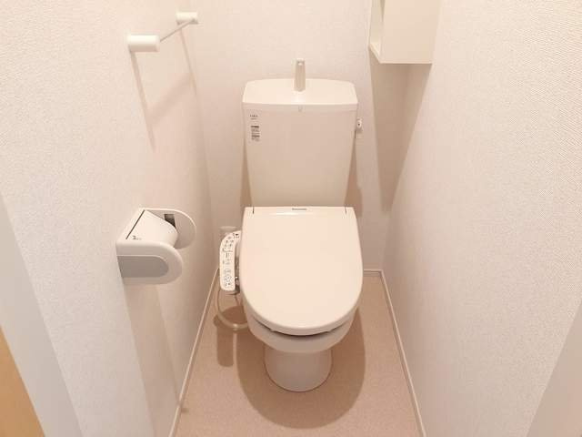 ハーヴェストⅠのトイレ|落ち着いたトイレです