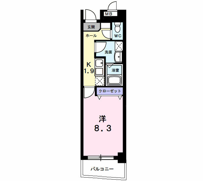 ガーデンフォート公津の杜の間取り