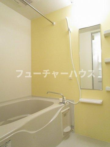 ダンデ　ライオンＢの浴室|日々の疲れを癒すお風呂付です