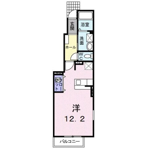 ユートピアⅠの間取り