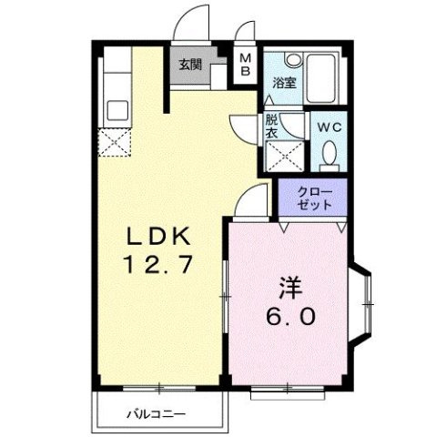 【間取り】 | ＷＨピュアハイツ