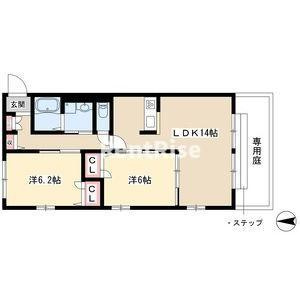 サニーハイム江南の間取り